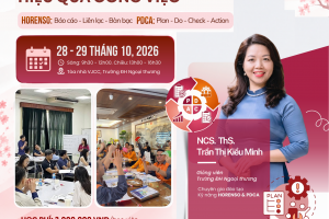 TUYỂN SINH KHÓA HỌC: HORENSO – PDCA & BỘ CÔNG CỤ NÂNG CAO HIỆU QUẢ CÔNG VIỆC